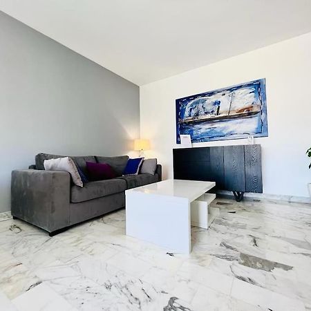 Le Pinede - Apt 4 Prs- Parking - Clim - 500M Plages Antibes Bagian luar foto